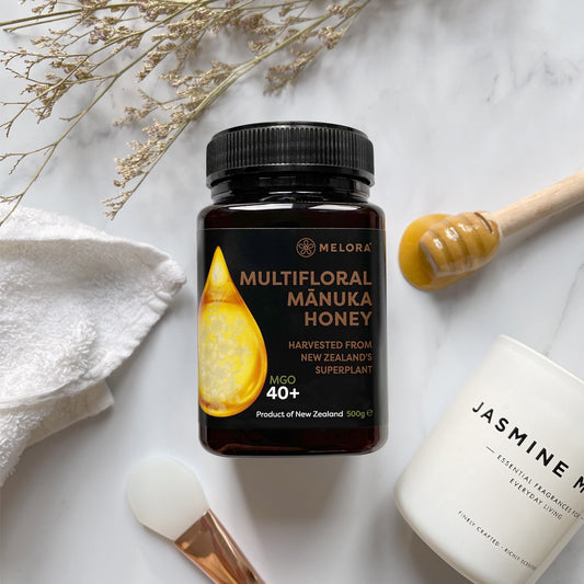 The Stay at Home Super Green Sweet Smoothie with Manuka Honey