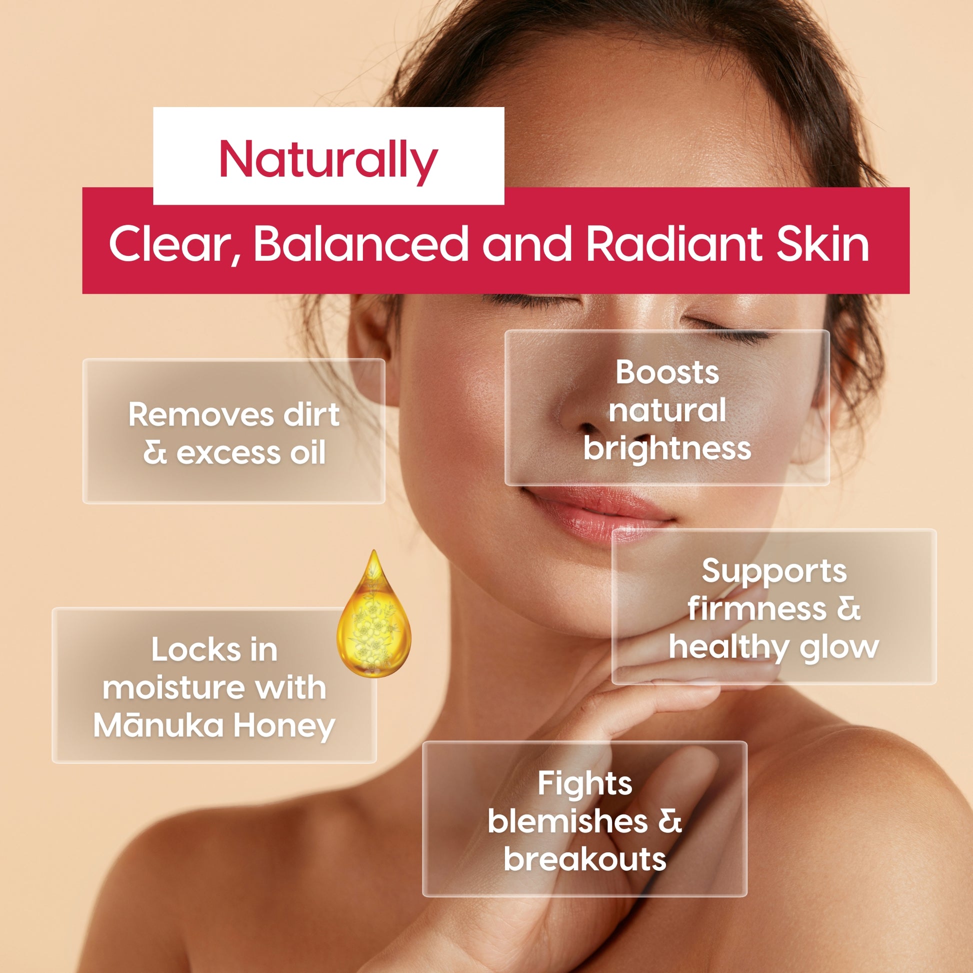 Purifying Mānuka Face Wash - Melora UK