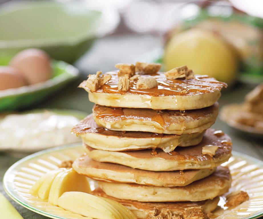 honey on pancakes