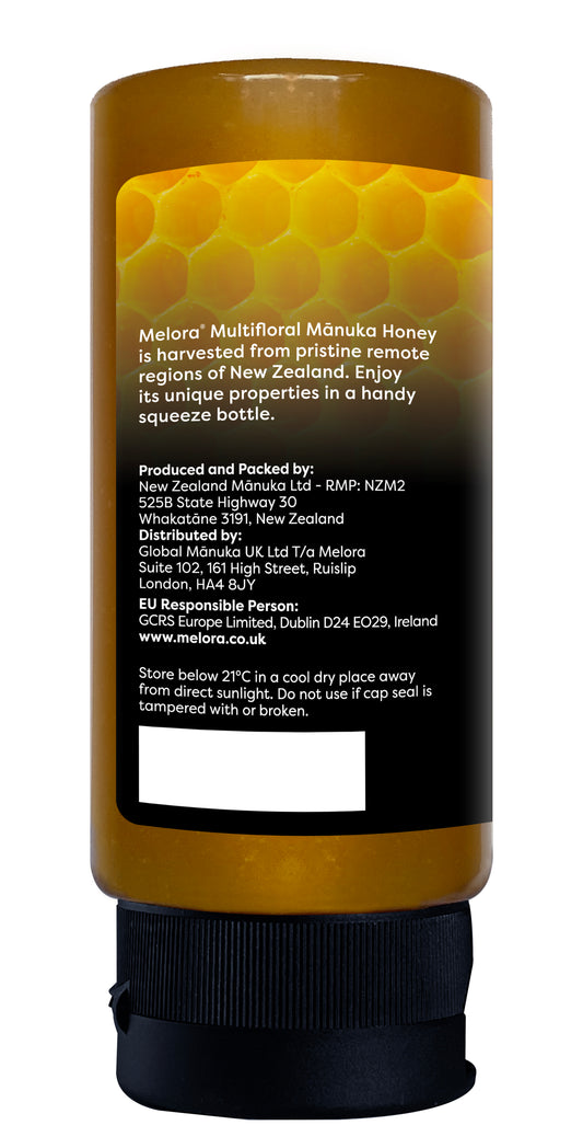 Mānuka Honey Squeeze Bottle 70+MGO Honey - Melora