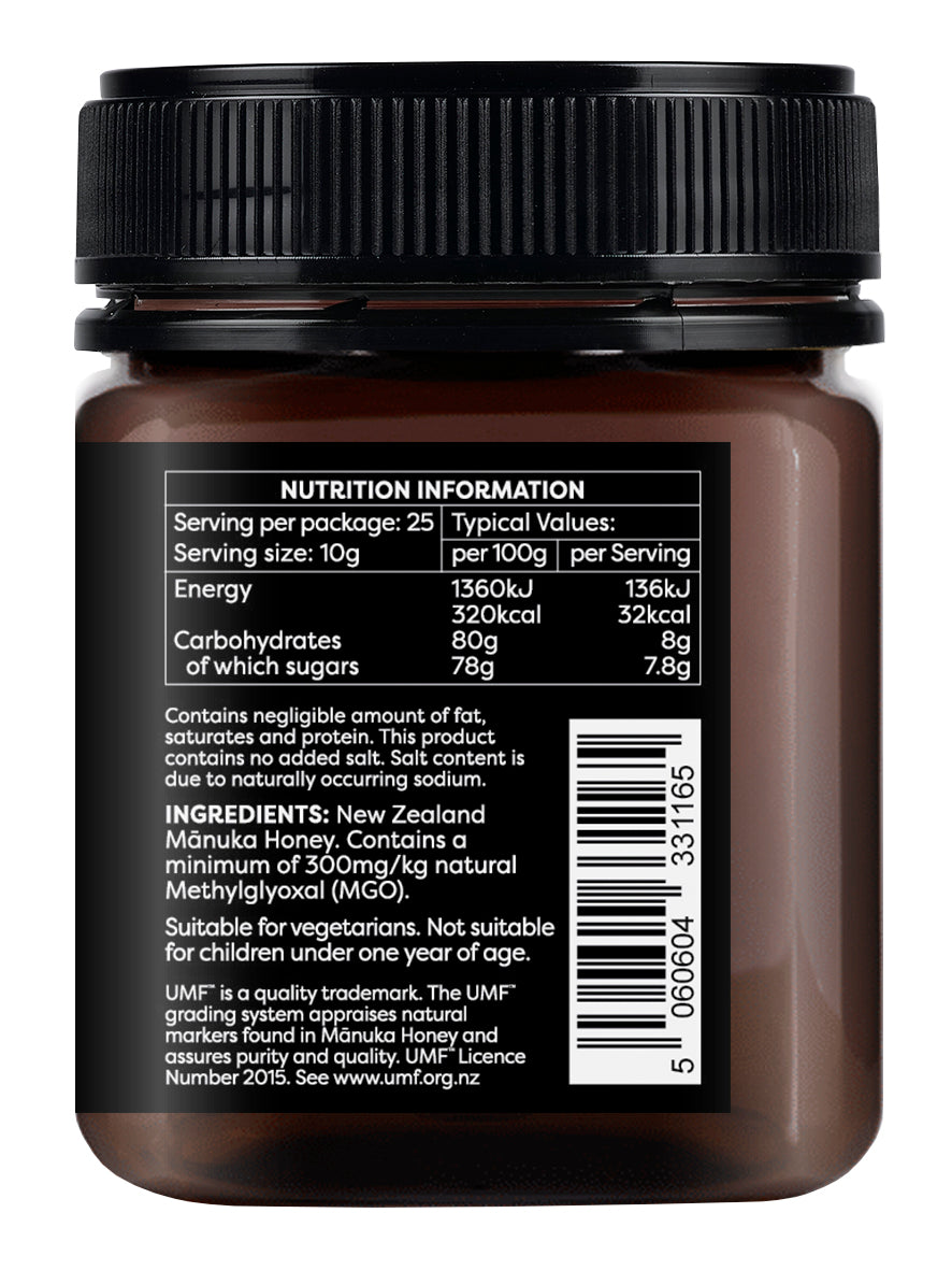 Mānuka Honey 300+MGO UMF10+ 250g - Melora