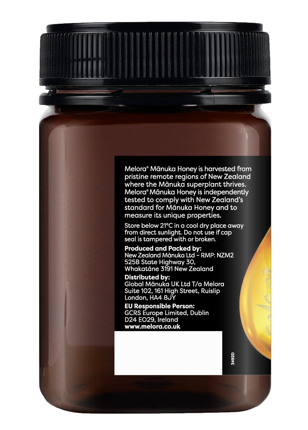 Mānuka Honey 300+MGO UMF10+ 500g - Melora