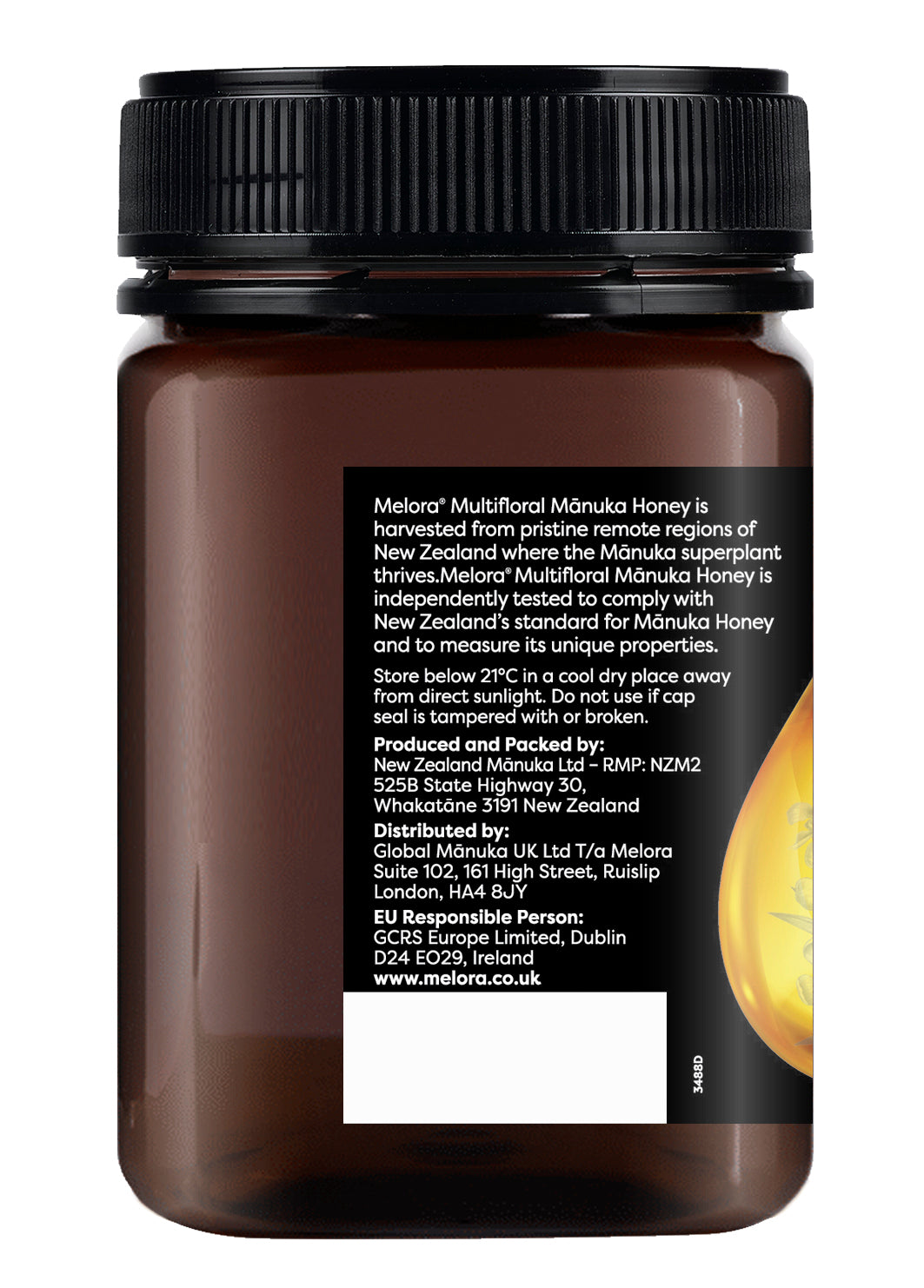 Mānuka Honey 40+ MGO 500g - Melora