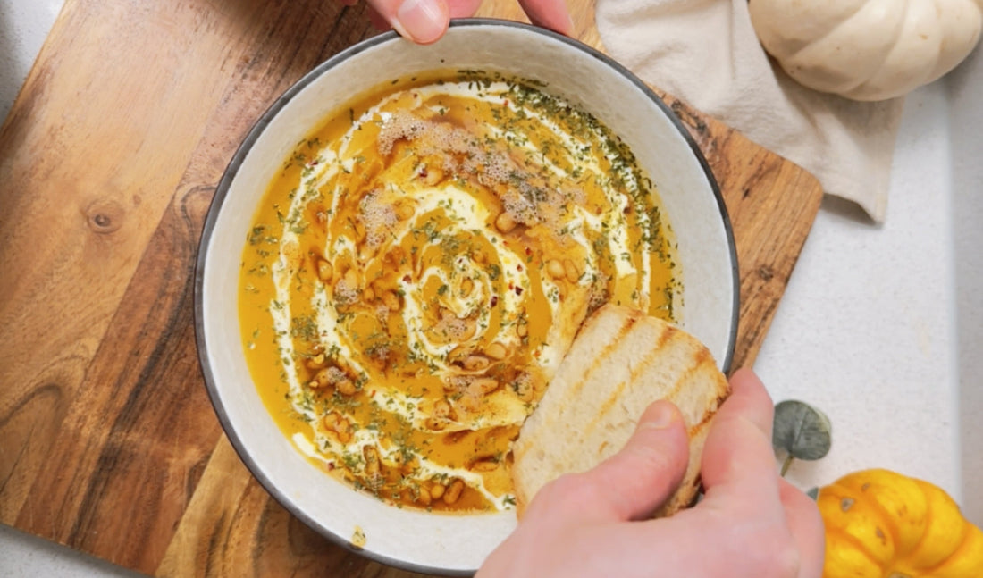 Honey Roasted Butternut Squash Soup