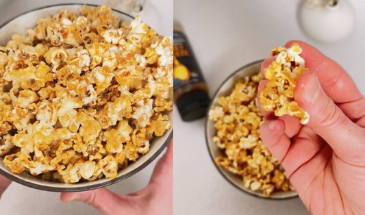 Blueberry Honey Popcorn