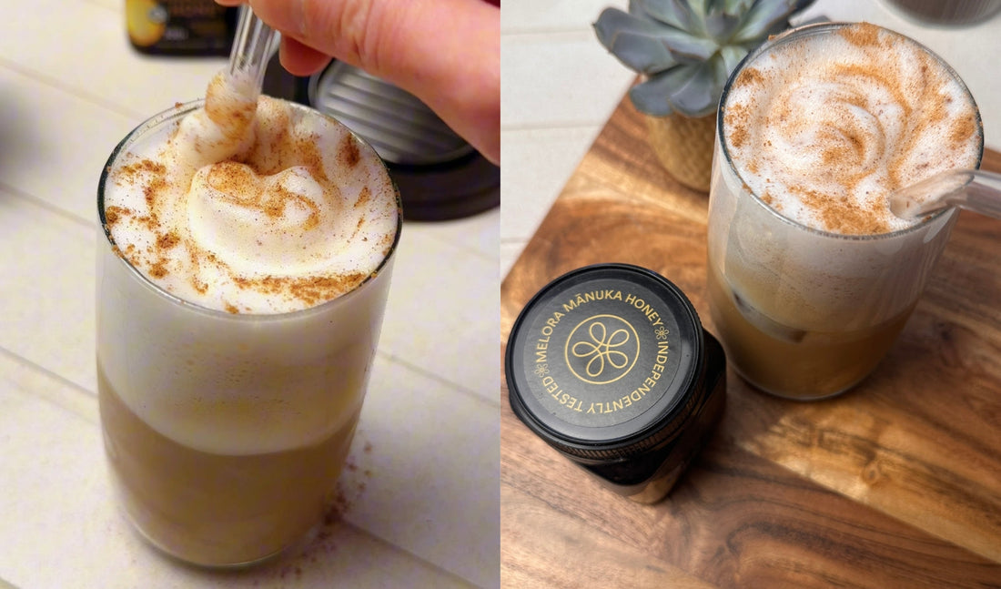 Honey Cinnamon Iced Latte