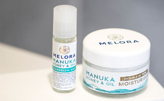 A 3 step skincare routine for clean and clear skin using Mānuka