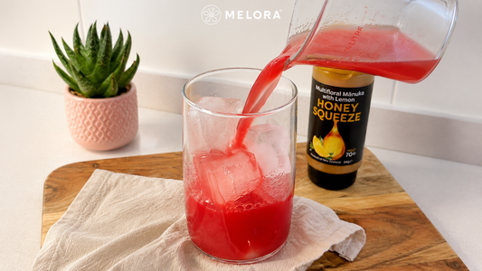 Refreshing Mānuka Watermelon Iced Tea