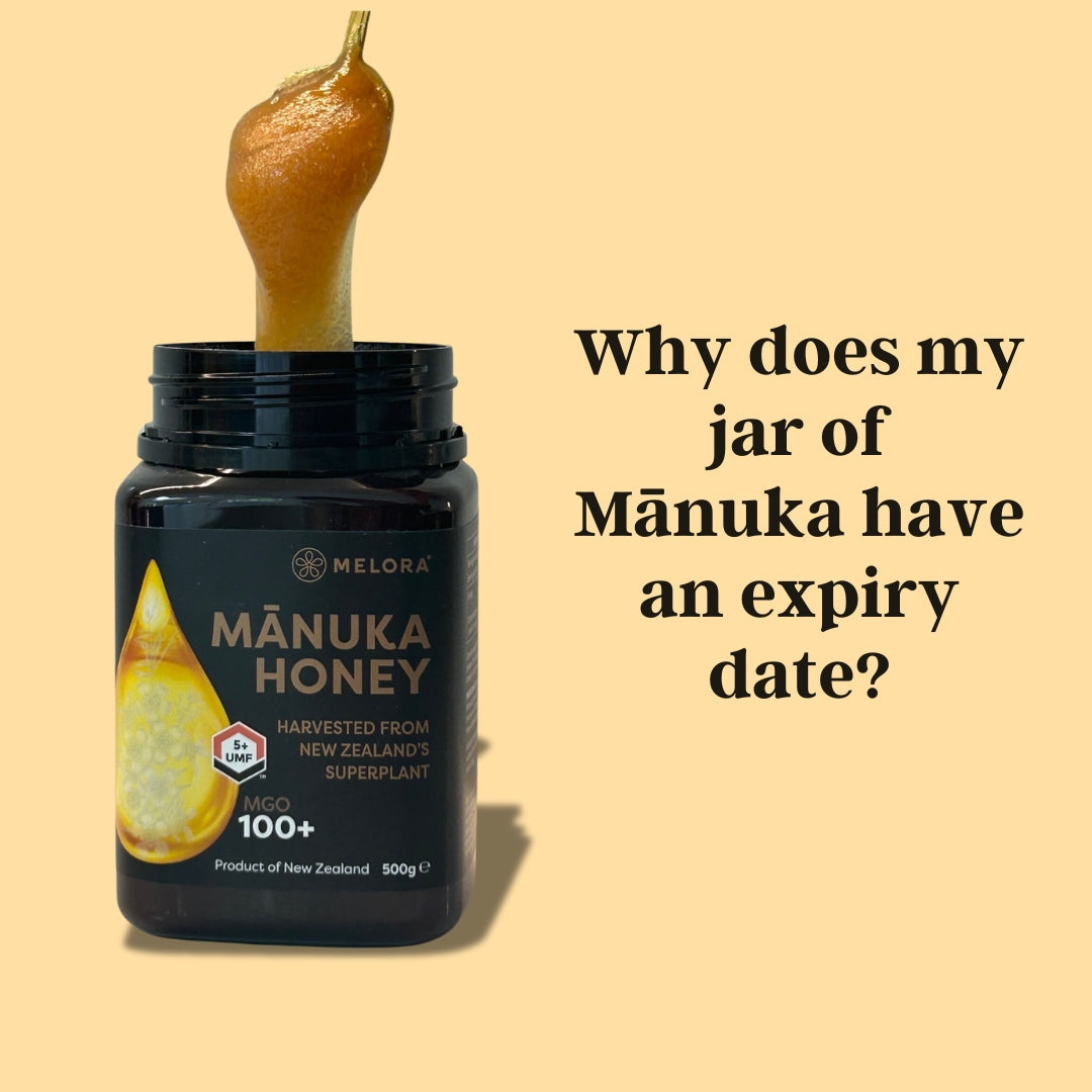 why does my jar of Manuka Honey have an expiry date? - graphic