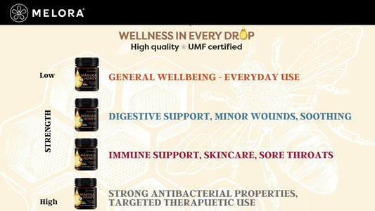 UMF Manuka Honey strength guide 