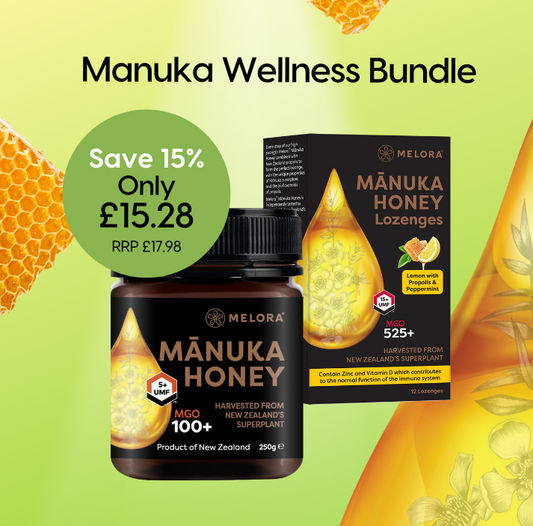 Manuka Wellness Bundle - Honey & Lemon Lozenges - Melora UK