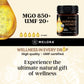Manuka honey strength graphic 