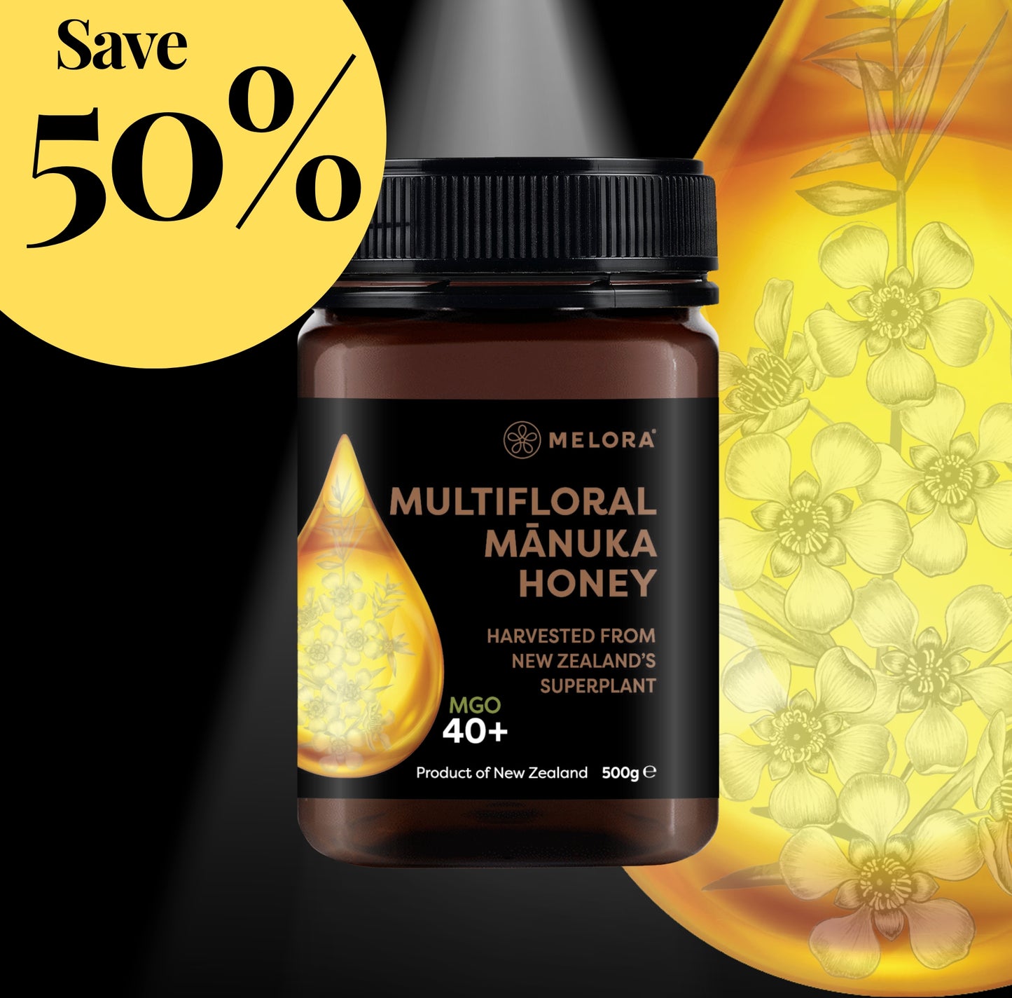 Mānuka Honey 40+ MGO 500g