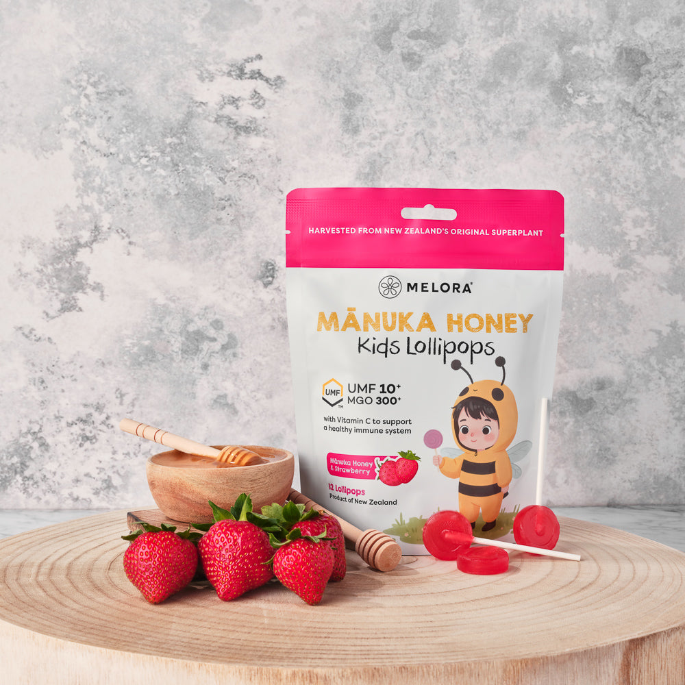Melora Manuka Honey Kids Lollipops | Immune Support with Vitamin C - Melora UK
