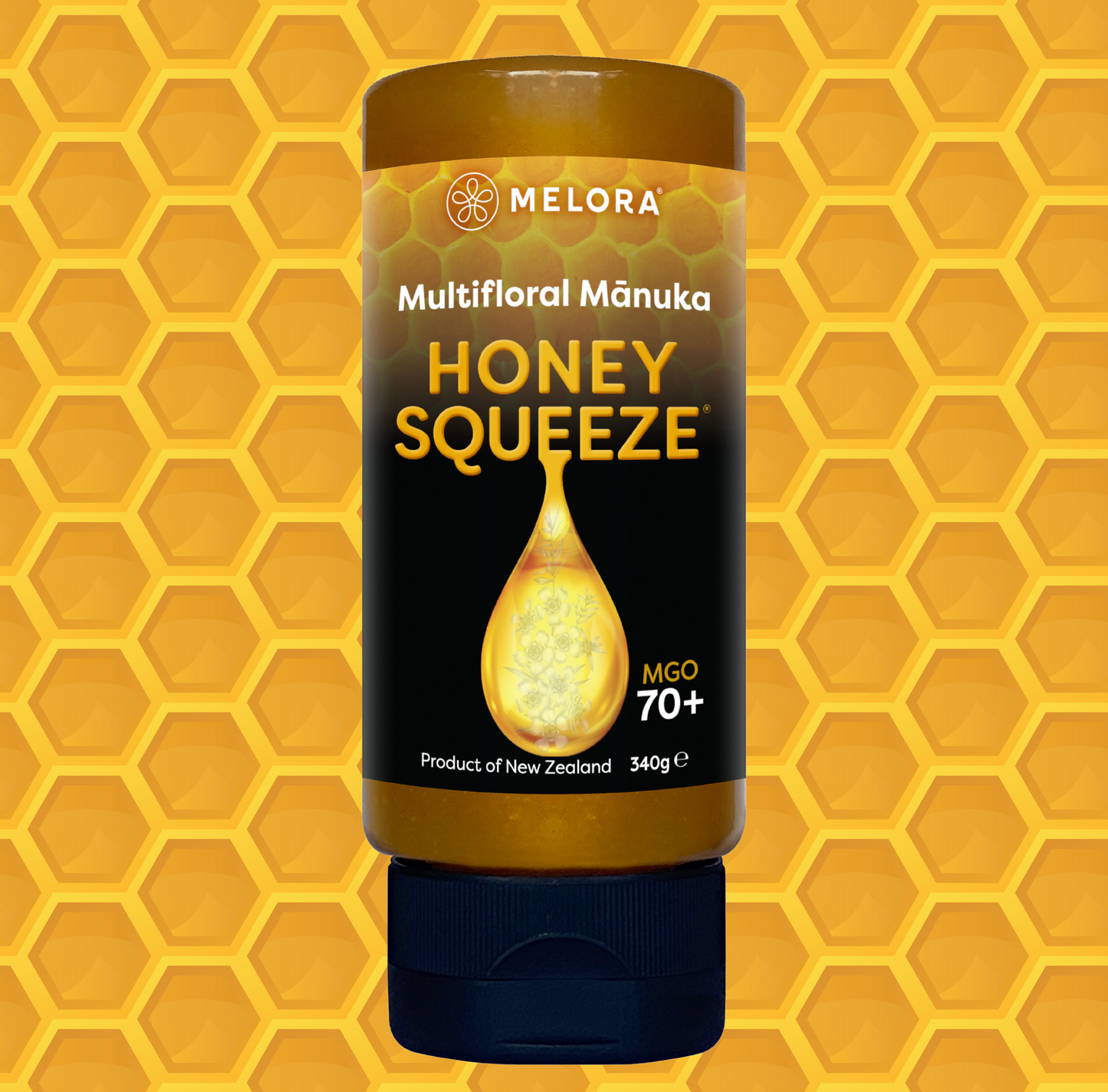 Mānuka Honey Squeeze Bottle 70+MGO Honey - Melora