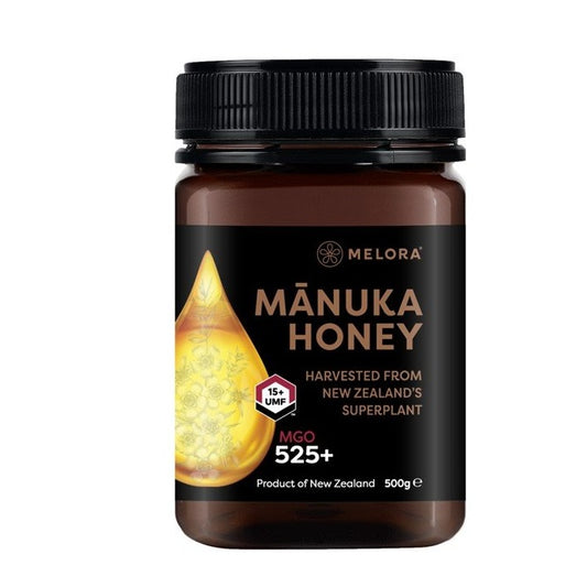 Manuka Honey 525+MGO 500g UMF 15+ ***NEW LOOK*** - Melora